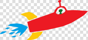 Rocketship 2   Public Domain Cartoon Free Computer Clipart  HD Png Download