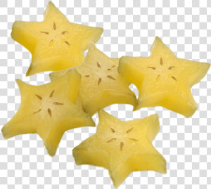 Star Fruit Slice   Transparent Cartoons   Star Fruit Slice  HD Png Download