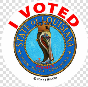 Louisiana 27s New Sticker Design Was Inspired By The  HD Png Download