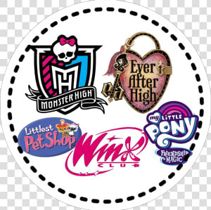 Collector Candii   Monster High And Ever After High Logo  HD Png Download