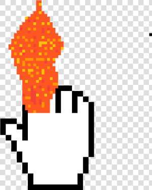 Middle Finger Cursor Png  Transparent Png