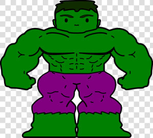 Marvel Chibi Hulk By Micheetahel Clipart   Png Download   Cartoon Hulk Happy  Transparent Png