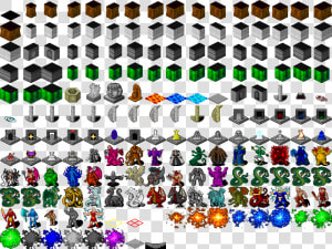 Preview   Isometric Roguelike Tiles  HD Png Download