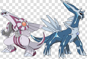 Dialga Palkia Anime   Dialga Pokemon  HD Png Download