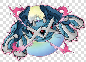 Metagross Png  Transparent Png