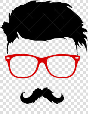 Hairstyle Vector Bun Graphics Moustache Beard Clipart   Beard Man Vector Png  Transparent Png