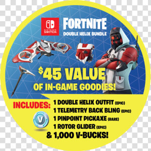 Fortnite Double Helix Bundle  HD Png Download