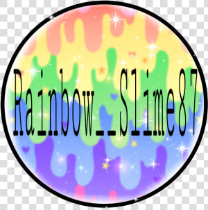  new Slime Logo For Instagram Follow My Slime Agoumt   Circle  HD Png Download