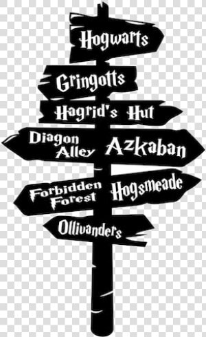 Harry Potter Hogwarts Road Graphics Design By Vectordesign   Harry Potter Silhouette Png  Transparent Png