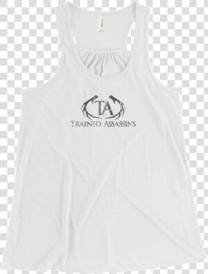 Tat Distressed Black Full Mockup White   Active Tank  HD Png Download