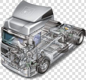 Truck Diesel Technic  HD Png Download