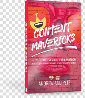 Content Mavericks Final Book Cover 3d Render  HD Png Download