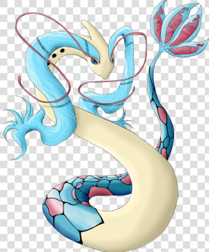 Milotic And Feebas Png  Transparent Png