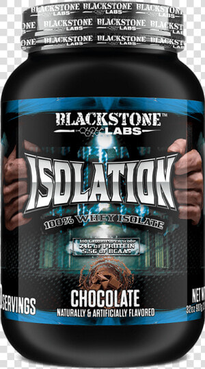 Blackstone Labs Isolation 30 Servings Protein whey   Black Stone Protein  HD Png Download