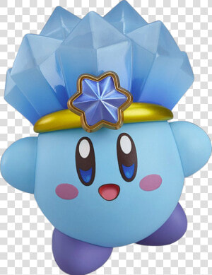 Kirby Ice Kirby Nendoroid Figure Clipart   Png Download   Ice Kirby  Transparent Png