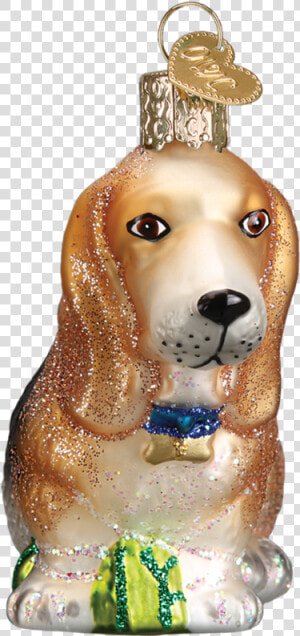 Basset Hound 12473 Old World Christmas Ornament   Beagle  HD Png Download