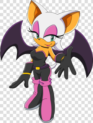 Rouge The Bat   Rouge The Bat Outfit  HD Png Download