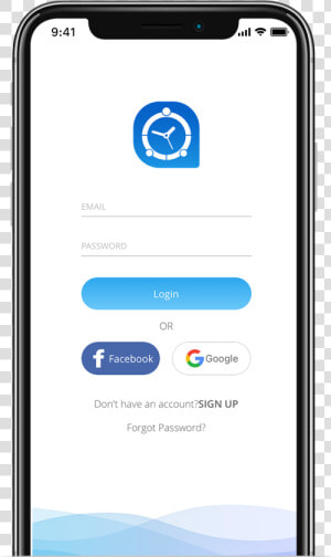 Parent App Installation Guide lt    Ios Sign Up Screen  HD Png Download