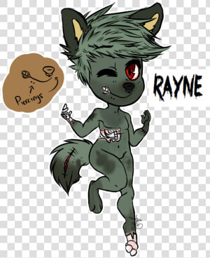 Rayne The Zombie Dog   Cartoon  HD Png Download