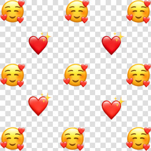  emoji  love  heart  sparkle  background  cute  gorgeous   Smiley  HD Png Download