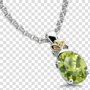 Peridot Pendant In 18k Gold  amp  Sterling Silver   Peridot Jewelry Png  Transparent Png