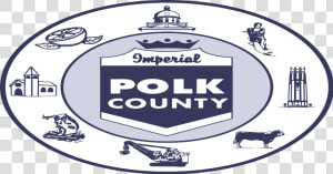 Polk County Florida Seal  HD Png Download