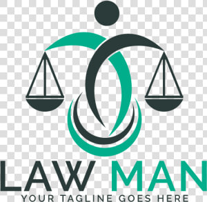 Law Man Vector Logo Design   Law Firm Law Logo Png  Transparent Png