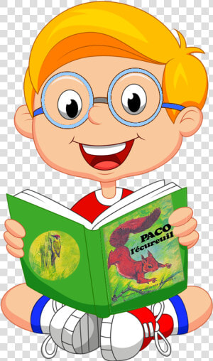 Illustrator Of Children Png And Clipart   Read A Book Clipart  Transparent Png