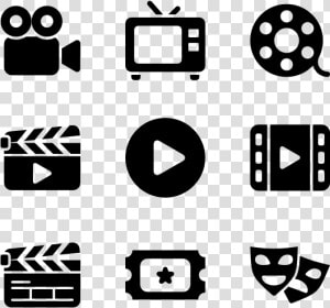 Cinema   Video Camera Icon Png  Transparent Png