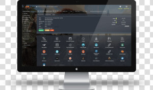 Ags Hosting Cpanel   Computer Monitor  HD Png Download