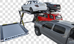 Commercial Parking Lift Systems   Car Over Car Parking  HD Png Download