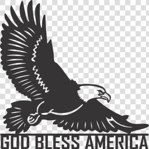 God Bless Usa Eagle  HD Png Download