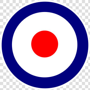 Blue And Red Bullseye  HD Png Download