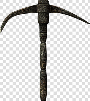 Ancient Nordic Pickaxe   Skyrim Ancient Nordic Pickaxe  HD Png Download