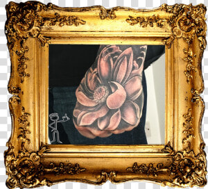 Lotus Hand Tattoo   Marcos Para Fotos Caballeros  HD Png Download