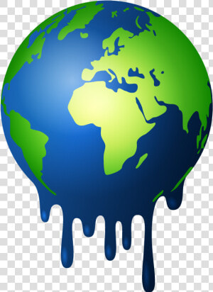 Transparent World Emoji Png   Global Warming Earth Cartoon  Png Download