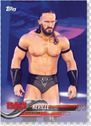 2018 Topps Wwe Neville Base Poster   Wrestler  HD Png Download