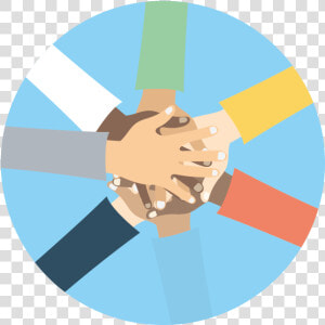 Image Of Hands Together In A Pact   Co Operative Society In India  HD Png Download