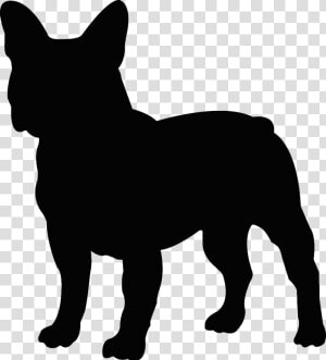 French Bulldog Puppy Silhouette Decal   French Bulldog Silhouette  HD Png Download