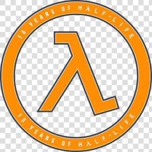 15 Years Of Half life Logo   Half life  HD Png Download