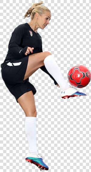 In Air Kicking   Kick Up A Soccer Ball  HD Png Download