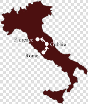 Italy Map   Italy Map Free Vector  HD Png Download