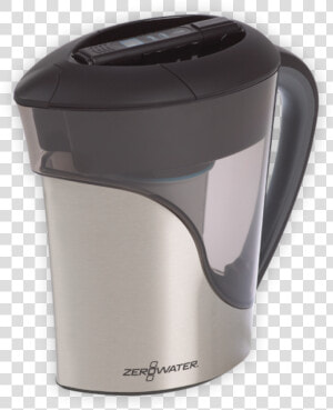 Zs 011rp Zerowater 11 Cup Stainless Steel Pitcher   Zerowater  HD Png Download