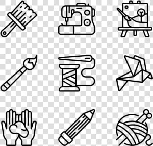 Arts And Crafts Icon  HD Png Download