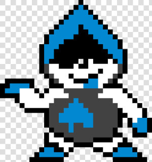 Lancer Deltarune Pixel Art  HD Png Download