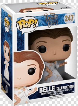 Funko Pop Disney Beauty And The Beast Belle Celebration   Figurine Pop Harry Potter Dobby  HD Png Download