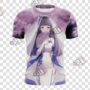 Naruto Hyuga Hinata Unisex 3d T shirt   Naruto Hinata T Shirt  HD Png Download