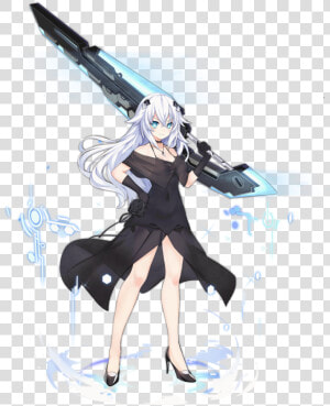 Hyperdimension Neptunia Black Heart Dress  HD Png Download