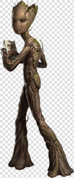 Clip Art Baby Groot Statue   Groot Avengers Infinity War  HD Png Download