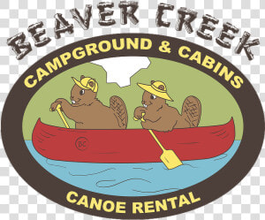 Beaver Creek Canoe  Campground  amp  Cabins   Canoe  HD Png Download